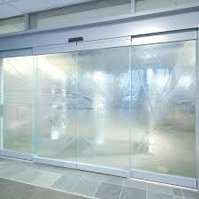 Puertas rápidas automáticas de cristal